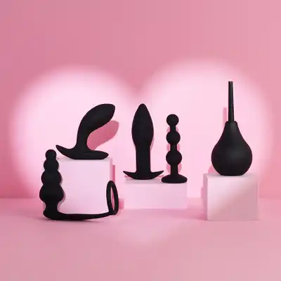 FeelzToys - Deep Pleasure. Kompletny zestaw startowy do eksploracji przyjemności analnej, idealny dla początkujących