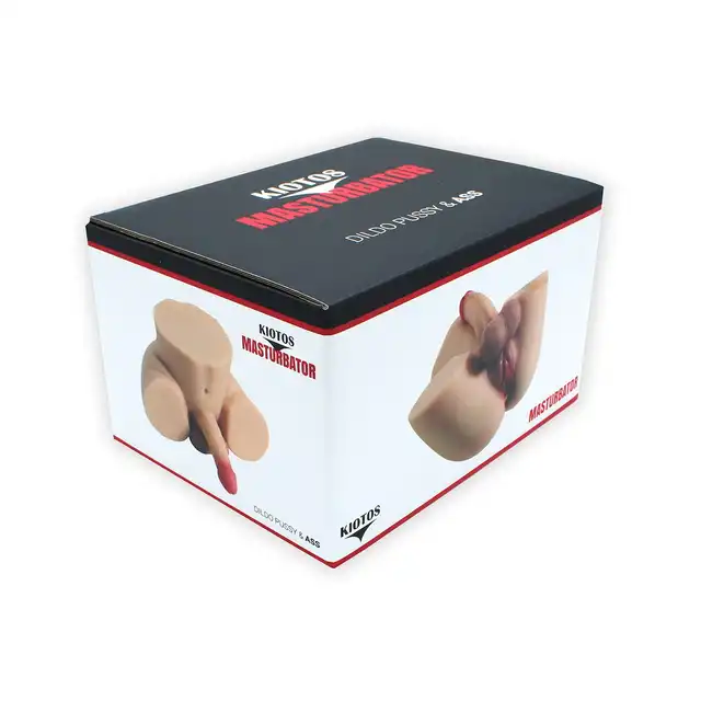 Kiotos - Masturbator Dildo Pussy &amp; Ass NR17. Unikatowy masturbator z realistycznym penisem, słodką waginą i ciasnym anusem, potrójna przyjemność 