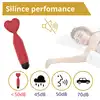 Erospace - Sweet Play Mini Heart Vibrator. Mini wibrator serduszko, urocza przyjemność w podróży