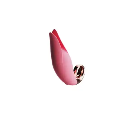B-Series - Flirting Tongue Licking vibrator. Nowoczesny wibrator do stymulacji łechtaczki z unikalnym, podzielonym czubkiem