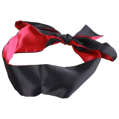 Erospace - Wild Play Satin Mask Eye C18. Satynowa opaska na oczy, zmysłowa gra cieni i zmysłów