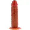 ToyJoy Foreskin Dong Silicone 15 cm - Niezwykle realistyczne dildo z przyssawką i ruchoma skórą.