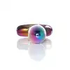 Bseries -  Jewellery Multicolour Plug Red S. Ekskluzywna biżuteria analna z czerwonym diamencikiem, wykonaną ze stali nierdzewnej, która łączy elegancję, komfort i stymulację