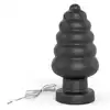 LoveToy - King Sized Vibrating Anal Cracker. Ekstra gruby, z 3 prędkościami, przyssawką i realistycznym pvc
