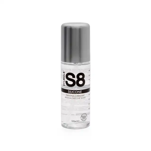 S8 - Silicone Personal Lubricant 125ml. Lubrykant na bazie silikonu, długotrwały i jedwabiście gładki poślizg