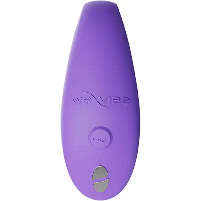 We-Vibe - Sync Go. Lekki, przenośny wibrator dla par, hands-free wibracje, idealny do podróży, w kolorze fioletowym