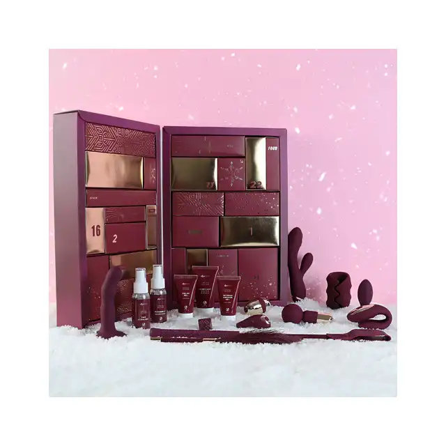 LoveBoxxx - Naughty &amp; Nice Advent Calendar. Erotyczny kalendarz adwentowy z akcesoriami dla kochanków, 24 dni zmysłowej przyjemności na święta