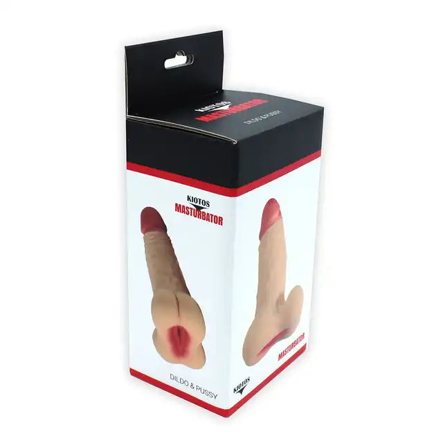 Kiotos - Masturbator Dildo &amp; Pussy NR21. Niezwykły masturbator realistyczna pochwa w kształcie penisa, wyjątkowy produkt