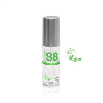 S8 - Vegan Organic Waterbased Lubricant 50ml. Wegański lubrykant na bazie wody, naturalne i bezpieczne rozwiązanie