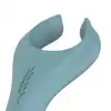 Bloom - The Peony Couple Vibrator Green. Wibrator dla par z dwustronnym użytkowaniem i technologią Swipe