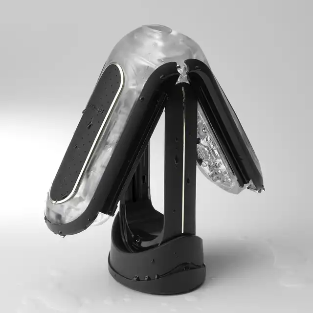 Tenga - Flip Zero 0 Electronic Vibration Black. Zaawansowany masturbator oferujący niezwykle intensywne doznania dzięki dynamicznym wibracjom i twardszemu materiałowi.