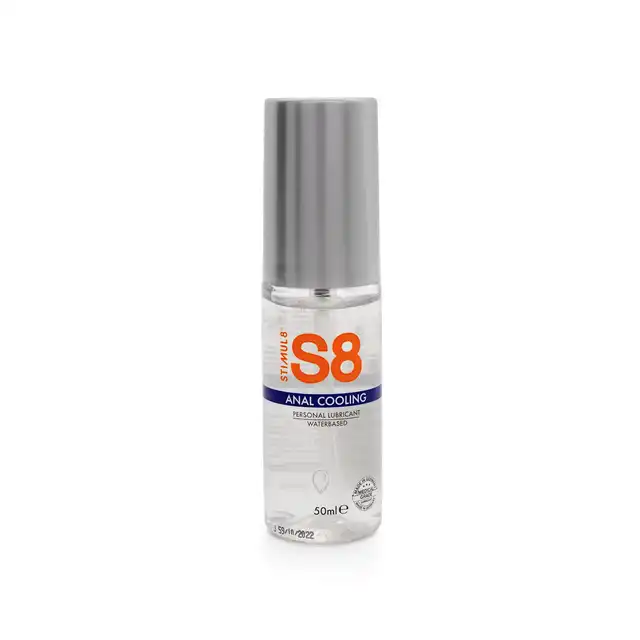 S8 - Anal Cooling Personal Waterbased Lubricant 50ml. Chłodzący lubrykant analny na bazie wody, dodaj odrobinę dreszczyku