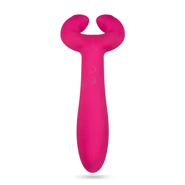 Teazers - Pair Vibrator. Różowy wibrator wielofunkcyjny dla par, eksplozja wrażeń dla dwojga