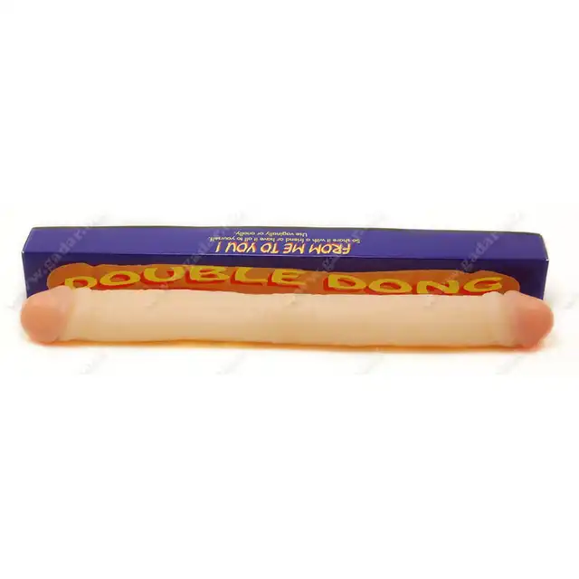 Double Dong - From Me to You. Niezwykłe długie podwójne dildo do samozadowolenia lub dzielenia przyjemności