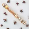 Nobü - Honey Dual Wand Orange. Podwójne dildo szklane o dwóch różnych końcówkach, zapewnia przyjemność nawet najbardziej wymagającym