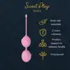 Erospace - Sweet Play Kegel Balls. Kulki Kegla Sweet Play, trening mięśni dna miednicy z subtelną przyjemnością