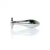 B-Series - Silver Plug Rose M. Luksusowy korek analny ze stali nierdzewnej z eleganckim diamencikiem w kolorze różowym