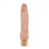 Dr Skin - Cock Vibe 10 Flesh.  Realistyczny żyłkowy wibrator z teksturowanym trzonem doskonale odwzorowuje naturalną strukturę penisa