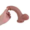 Erospace - Natural Play D1. Realistyczne dildo 21 cm, wyjątkowe doznania i komfort