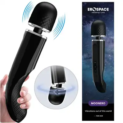 Erospace - Moodero Cosmic Wand.  Stylowy i nowoczesny wibrator różdżka, który łączy w sobie design, funkcjonalność i niezawodność. 