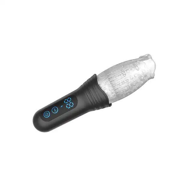 Rimba Toys - Orgastobator 02. Nowoczesny masturbator o innowacyjnej technologii, wibracje i ruch posuwisty to gwarancja satysfakcji