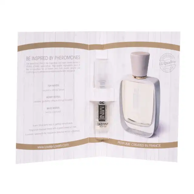 Lovely Lovers - Be Mine Destiny Parfum Woman 2ml. Intrygujące perfumy dla kobiet, zapach pełen kobiecego uroku i zalotności, dla każdej kobiety pragnącej pozostawić niezapomniane wrażenie