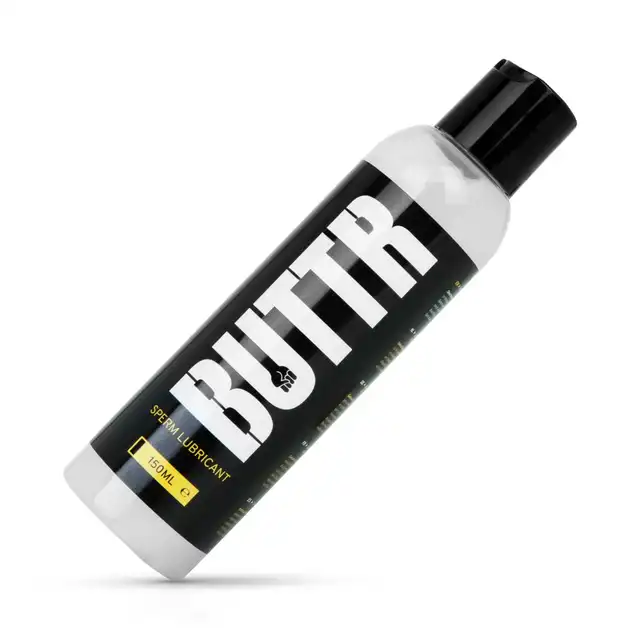 Buttr - Sperm White Lubricant - 150 ml. Wydajny lubrykant na bazie wody imitujący konsystencję i wygląd spermy. 