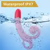 Erospace - Sweet Play Tounge Flipping Vibrator. Wibrator z ruchomym języczkiem, intensywna stymulacja dla maksymalnej przyjemności