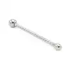 Kiotos SteelSeries - Solid Penis Plug Long Wand 10mm. Długi dilator z kulą – 10 mm, stal nierdzewna