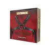 Virgite - Man Bondage Body Harness Mod. 3 Black. Wykonany z ekologicznej skóry, idealny dla osób szukających wygody, stylu i intensywnych doznań w grach BDSM