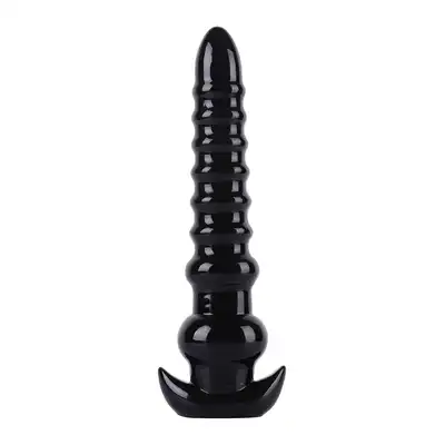 Hidden Desire - Extreme Anal Drill XXL 34 cm. Ekstremalne dildo analne XXL, PVC, szeroka podstawa, dla intensywnych doznań.