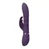 Vive Sora - Up &amp; Down Stimulating Rings, Vibrating G-Spot Rabbit - Purple