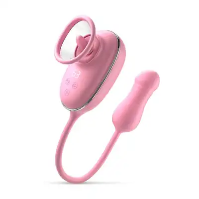 Feelztoys - Miamoré Pink. Wszechstronny wibrator do łechtaczki i pochwy z funkcją lizania, wibracji, ssania i pchnięciami