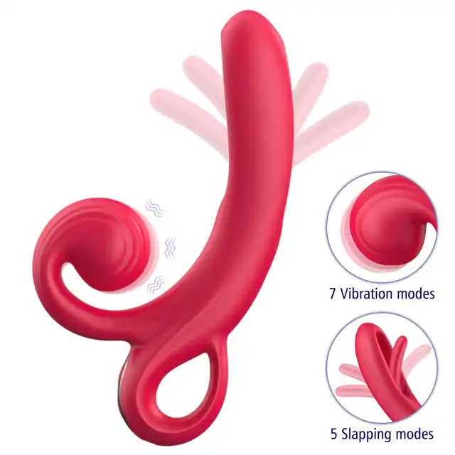 Erospace - Sweet Play Tounge Flipping Vibrator. Wibrator z ruchomym języczkiem, intensywna stymulacja dla maksymalnej przyjemności