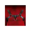 Virgite - Man Bondage Body Harness Mod. 2 Black. Harness łączyący funkcjonalność z odważnym designem z ekologicznej skóry.