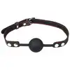 Erospace - Wild Play BDSM 7pcs Set.  Zestaw BDSM z kneblem, obrożą, smyczą, zaciskami na sutki, opaską na oczy i silikonowym korkiem analnym dla prawdziwych miłośników kontrolowanej przyjemności