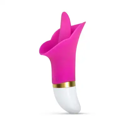 Teazers - Clitoris Stimulator With Thong Pink. Wibrator łechtaczkowy z języczkiem, ekscytujący wibrator do stymulacji łechtaczki