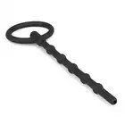 Sinner Gear - Long Hollow Silicone Penis Plug. Długi, elastyczny silikonowy dilator z otworem.