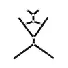 Virgite - Men Body Harness Mod. 5. Harness z ekologicznej skóry wyposażony w dwa pierścienie połączone skórzanym paskiem prosto z Hiszpanii