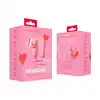 Feelztoys - Miamoré Pink. Wszechstronny wibrator do łechtaczki i pochwy z funkcją lizania, wibracji, ssania i pchnięciami