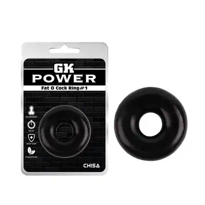Chisa - GK Power Fat O Cock Ring#1. Ring dopasowany do twoich potrzeb, zapewniający długotrwałą erekcje
