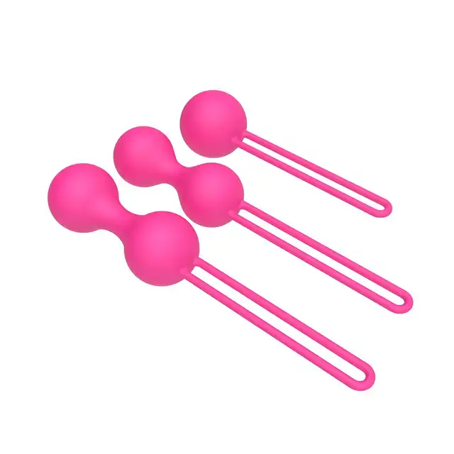 Erospace - Sweet Play Kegel Balls Set. Zestaw kulek Gejszy – skuteczny trening mięśni Kegla dla zdrowia i przyjemności