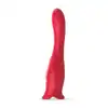 Teazers - Vibrator with Licking Clitoris Stimulator. Wibrator o dwóch końcówkach, idealna stymulacja łechtaczki i punktu G