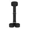 Bedroom Fantasies – Soft Straps Arm and Neck Restraints. Zestaw ograniczający na ręce i szyję w kolorze czarnym