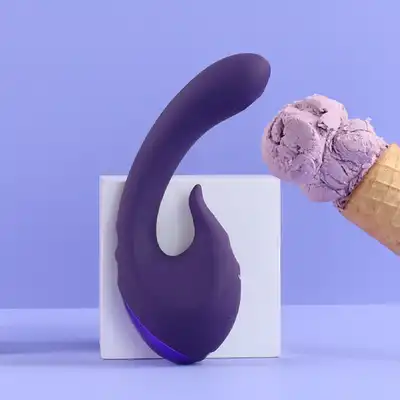 Vive - Miki Pulse Wave &amp; Flickering G-Spot Vibrator Purple. Innowacyjny i potężny wibrator z trzema niezależnie sterowanymi silnikami nowej generacji