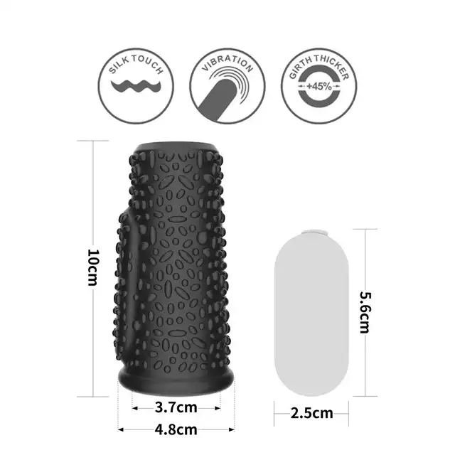 LoveToy - Drip Knights Ring Vibrating Penis Sleeve. ibrujący pierścień na penisa