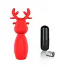 Erospace - Sweet Play Mini Rendeer Vibrator. Mini wibrator w kształcie renifera, dyskretna przyjemność zawsze pod ręką