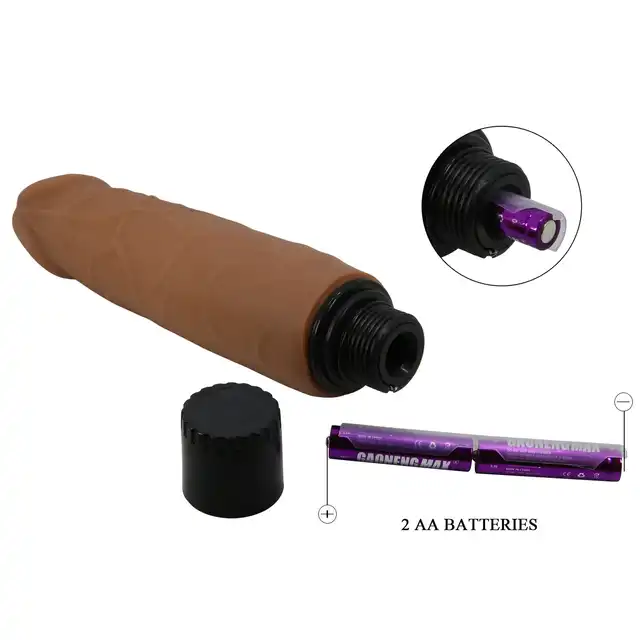 Baile - Waldorf. Realistyczne dildo z funkcją wibracji, które wnosi nowy wymiar intensywnych doznań.