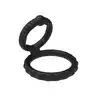 Erospace - Men's Play Silicone Cock Ring. Pierścień erekcyjny na penisa i jądra,wzmocnij swoje doznania