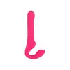 Teazers - Strapless Strap On Vibrator Pink. Wibrujący strapon bez uprzężowy, intensywna stymulacja łechtaczki, punktu G i strefy analnej w jednym